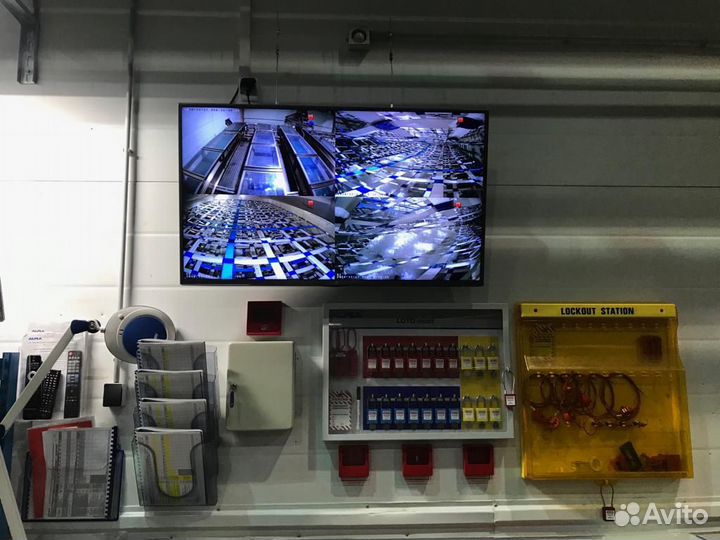 Установка видеонаблюдения и охранных систем