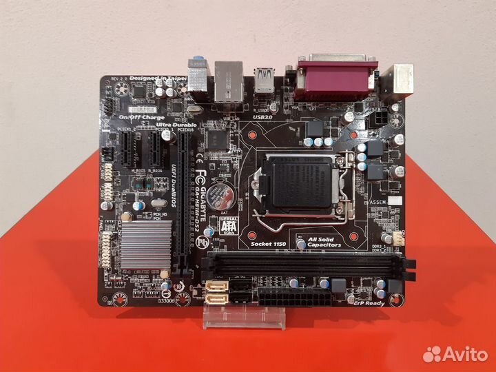 Материнская плата 1150 Gigabyte GA-H81M-DS2