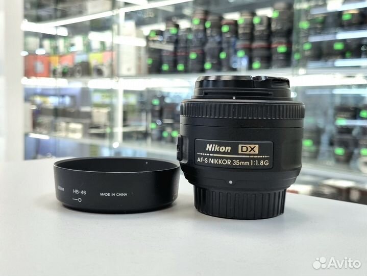 Объектив Nikon 35mm f1.8 G