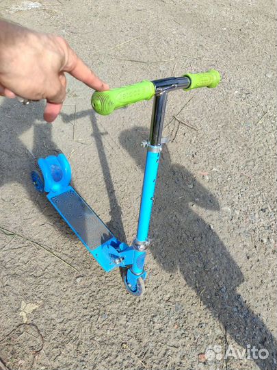Самокат детский трехколесный бу