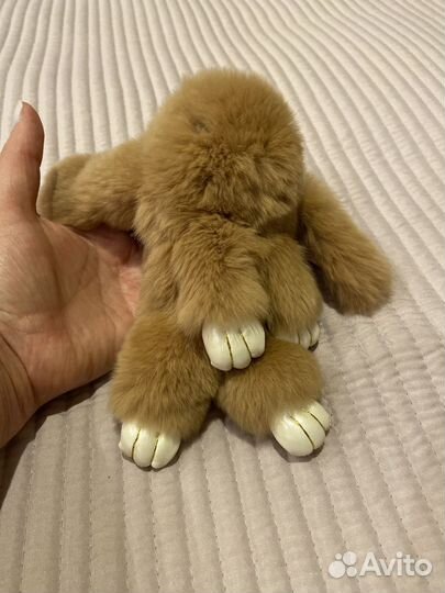 Брелок-игрушка натуральный мех