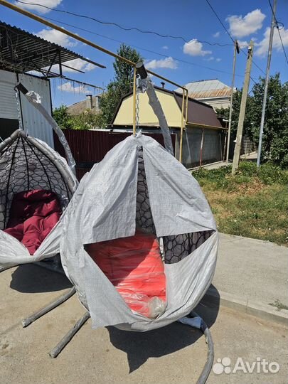 Подвесное кресло кокон капля