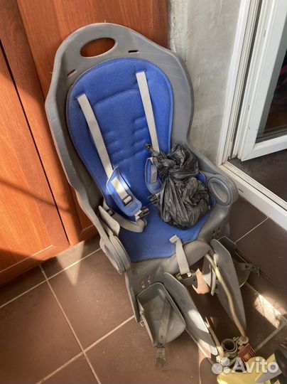 Детское велокресло заднее