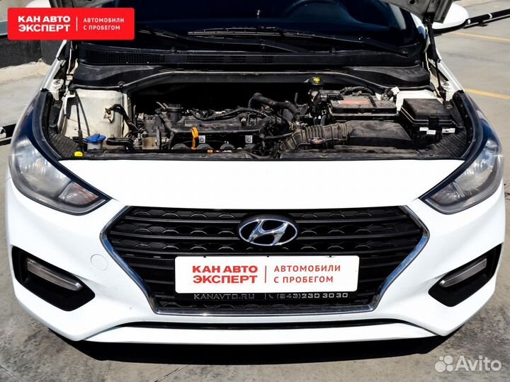 Hyundai Solaris 1.4 МТ, 2018, 120 092 км