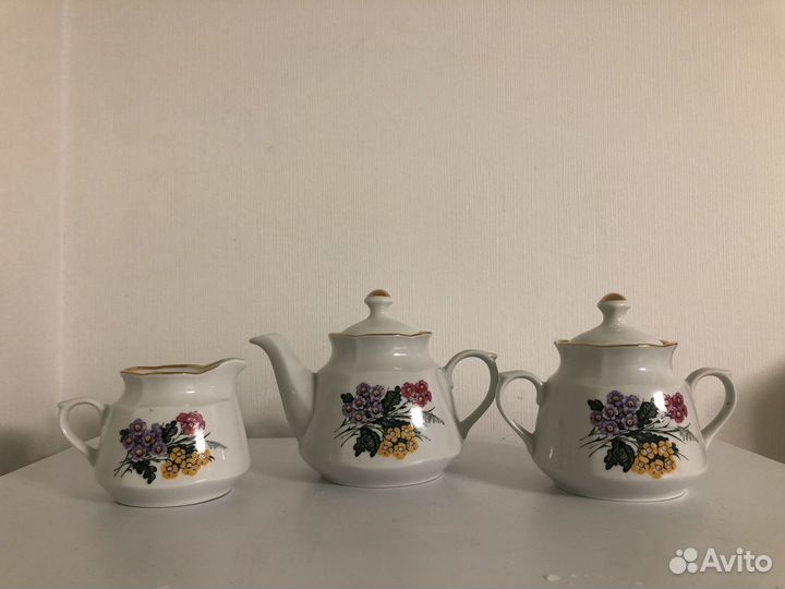 Чайный сервиз СССР Рига