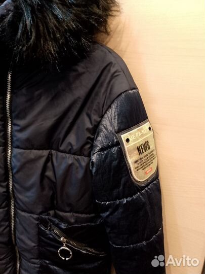 Пуховик детский зимний для девочки