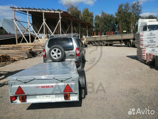 Прицеп с тентом 30 см мзса 817700.002. Доставим