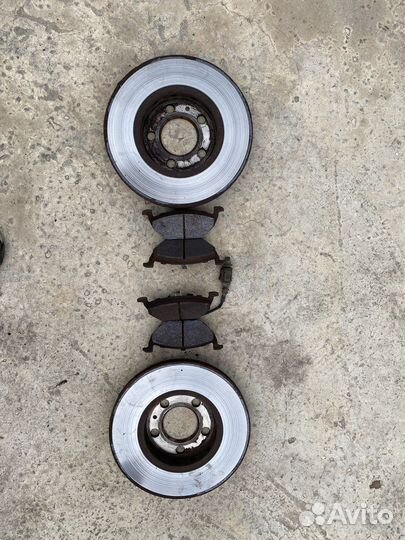 Тормоза передние и задние для skoda fabia 2