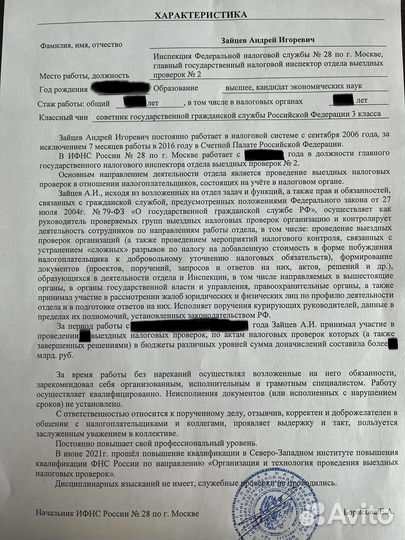 Налоговый консультант