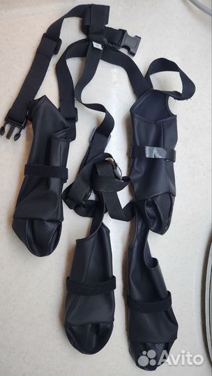 Обувь для собак на подтяжках