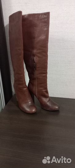 Сапоги женские натуральная кожа