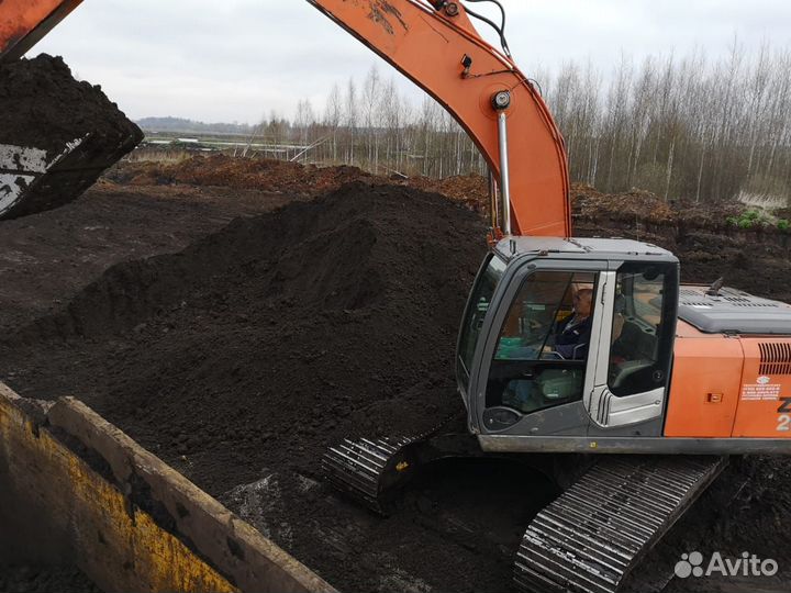 Земля торф чернозем