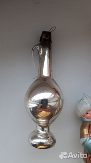 Ёлочная игрушка СССР Кувшин
