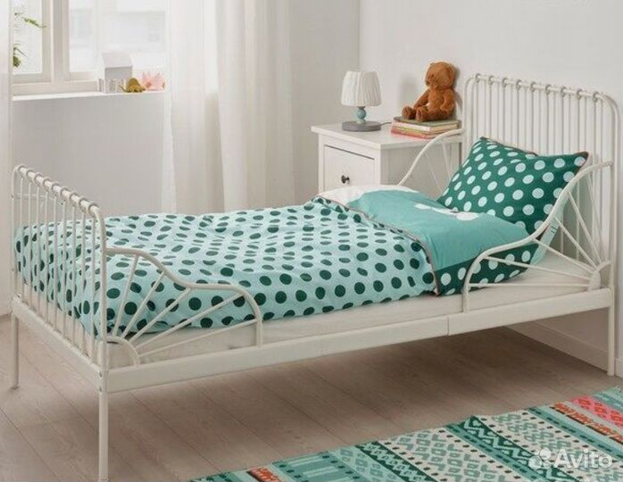 Кровать односпальная 90х200 с матрасом бу