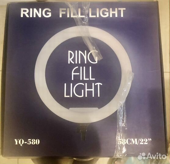 Кольцевая лампа 58 см,со штативом