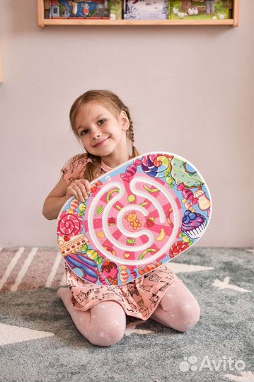 Балансировочная доска с лабиринтом