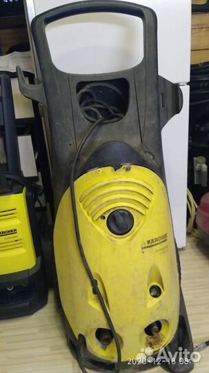 Ремонт моек высокого давления Керхер, проф. помп