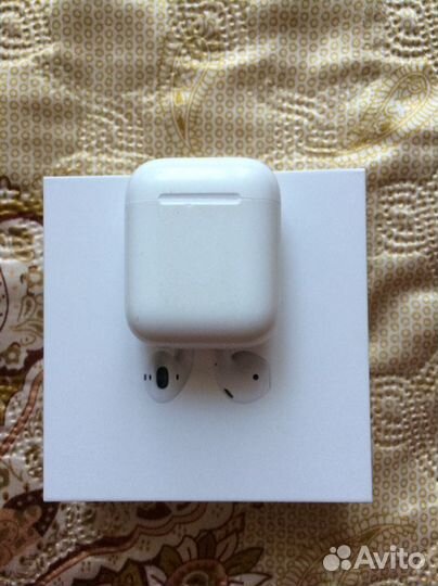 AirPods футляр-кейс оригинал для зарядки