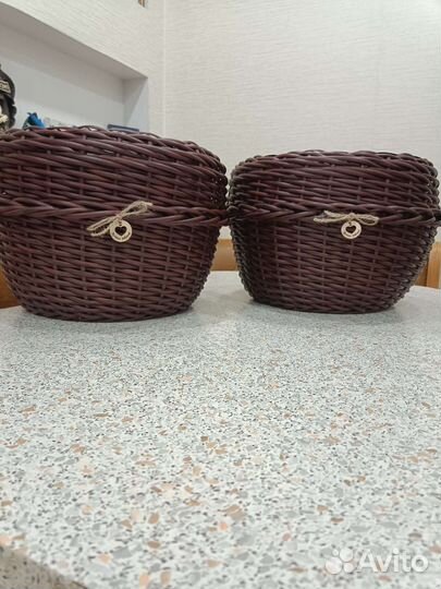 Кашпо из ротанга 12л