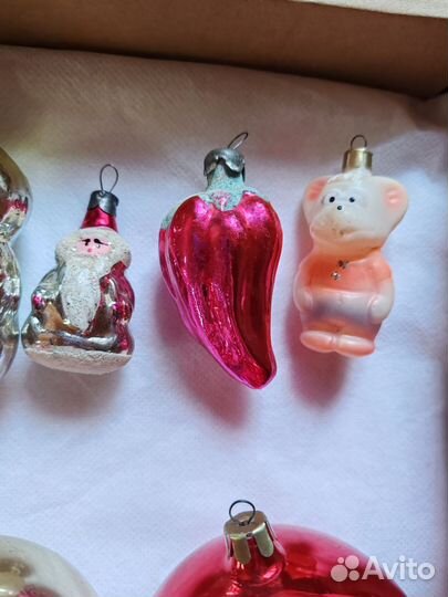 Елочные игрушки СССР