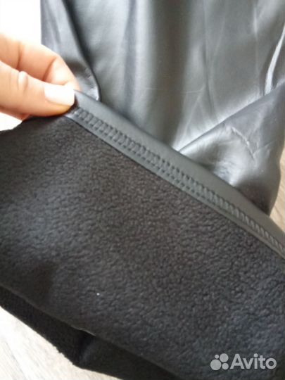 Брюки кожаные