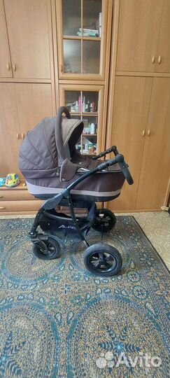 Коляска 2 в 1 Riko Basic Alfa