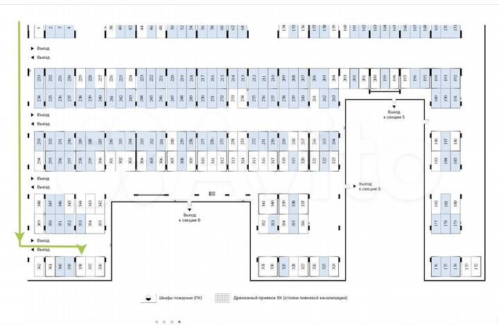 Машиноместо, 14 м²