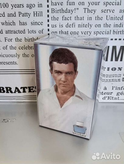 Туалетная вода antonio banderas blue MEN 100ML