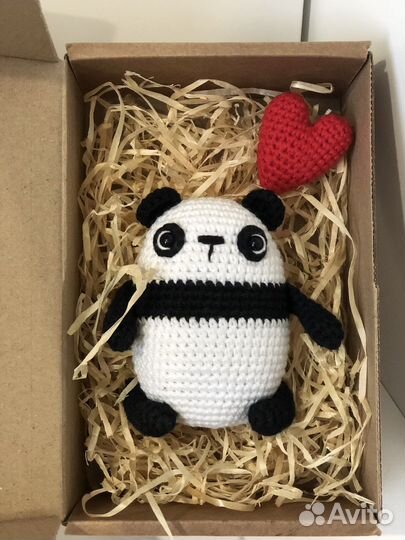 Игрушка ручной работы Панда