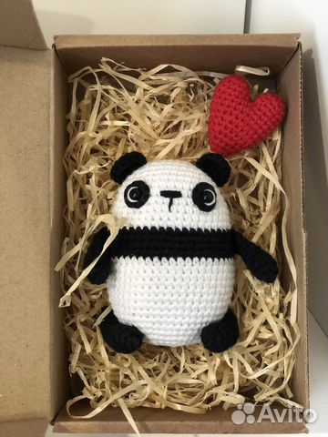 Игрушка ручной работы Панда