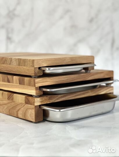 Доска разделочная с гастроемкостью