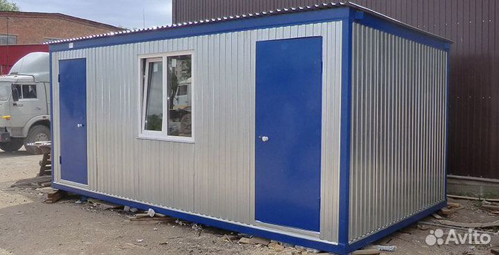Вагончик/Бытовка 6.08х2.43 Пост охраны