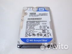 Western Digital Scorpio Blue 160Gb для ноутбука
