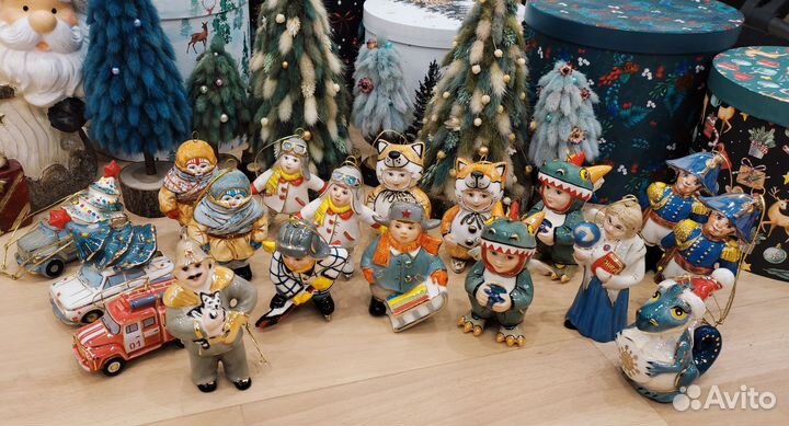 Фарфоровая мануфактура ёлочные игрушки