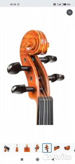 Скрипка 4/4 Andrew Fuchs новая