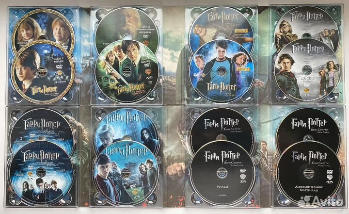 Гарри Поттер все фильмы / Антология (16 DVD)