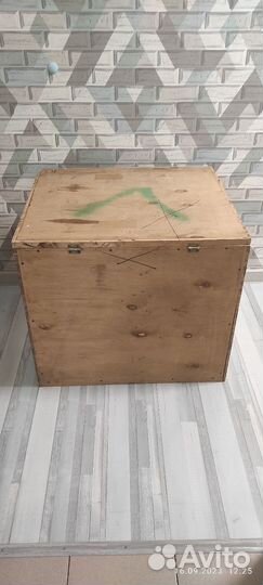 Продаю ящик из фанеры с ручками и крышкой