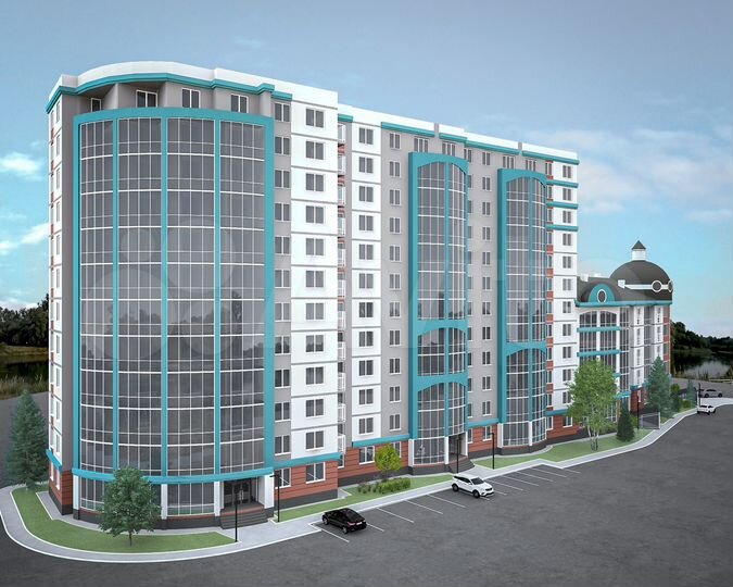 1-к. квартира, 43,6 м², 12/12 эт.