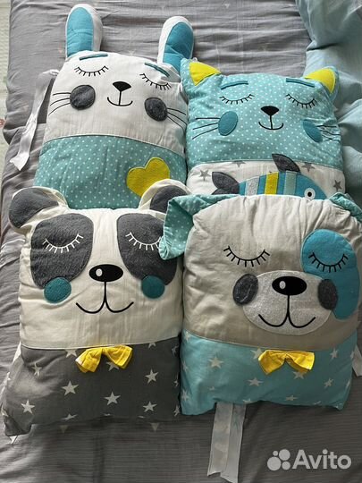 Бортики в детскую кровать