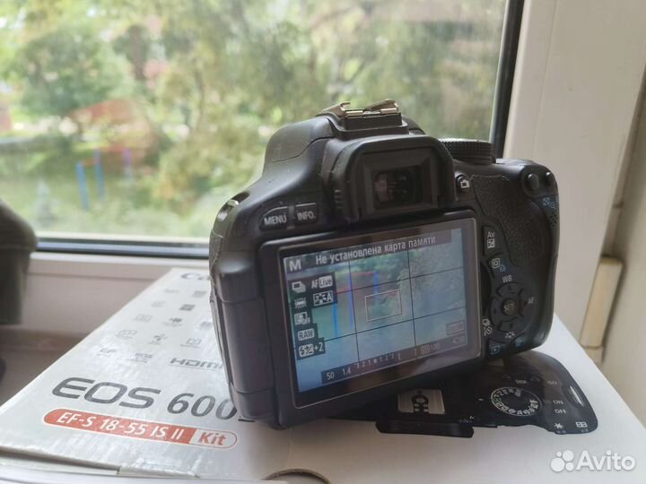 Фотоаппарат Canon eos 600d