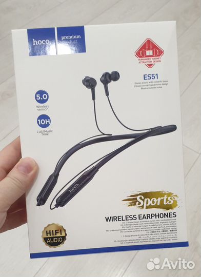 Беспроводные наушники спортивные