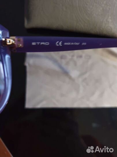 Солнцезащитные очки женские etro италия