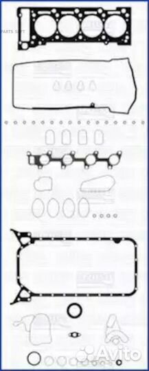 Ajusa 50255600 полный комплект прокладок двигателя