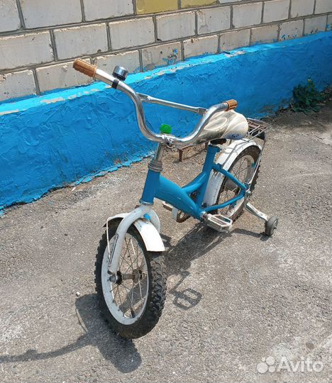 Детский трехколесный велосипед бу