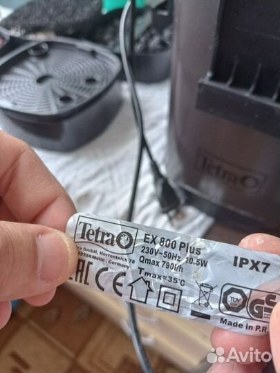 Внешний фильтр tetra ex 800 plus