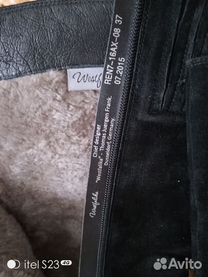 Зимние сапоги Westfalika(Germany)