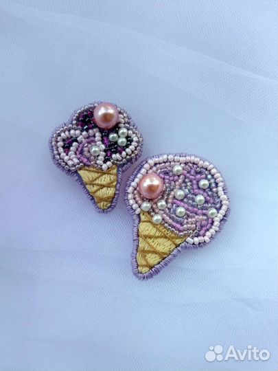 Брошь бисер. Брошь вышивка