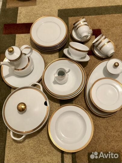 Сервиз столовый 6 персон фарфор Бавария