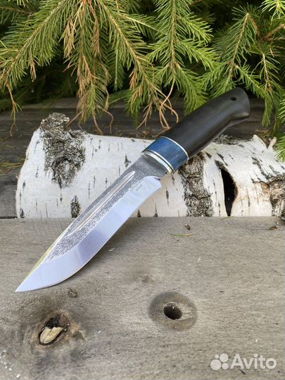 Нож охотничий кованый х12 мф