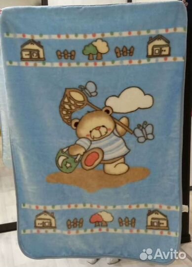 Плед детский новый